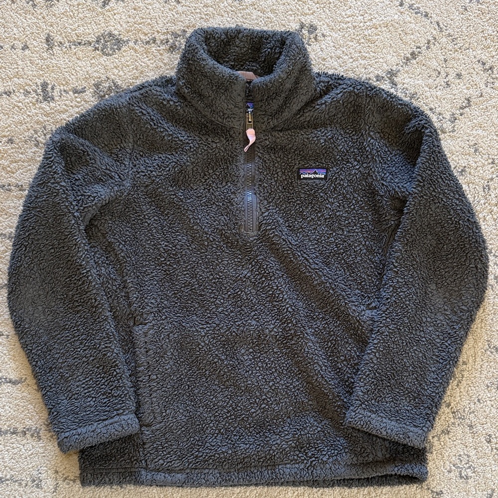 Patagonia Girls 1/4 Zip Sherpa Fleece